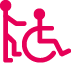 Dla osób z niepełnosprawnością ruchową z asystentem